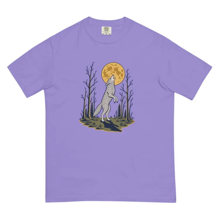 The Full Moon Protocol Tee in Violet.