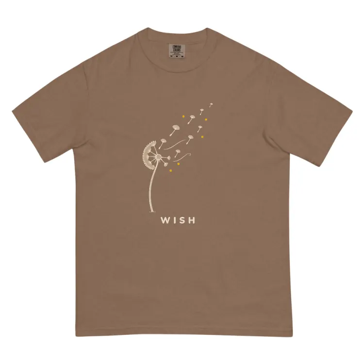 The Wish Tee in Espresso.